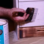 Wood paint color