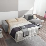 sofa bed na may orthopedic mattress design