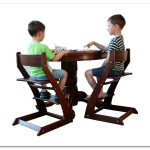 Drewniane krzesło dla dziecka