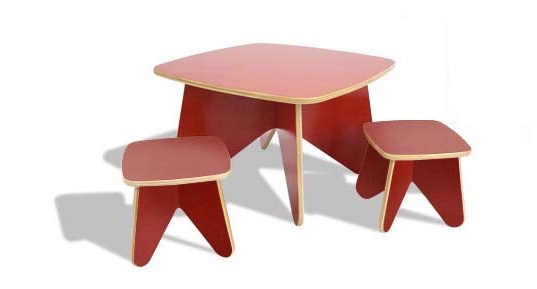 Barnens bord och stolar