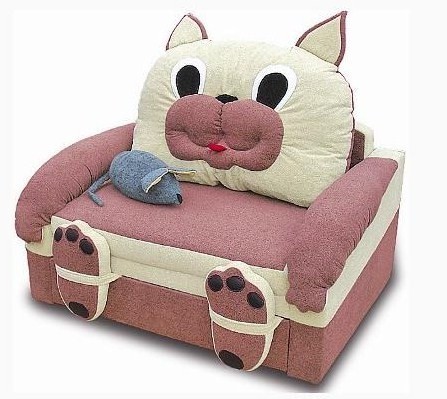 Child chair bed Cat