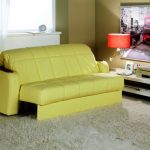 sofa bed na may orthopedic mattress at drawer