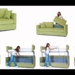 Sofa bunk bed transformer