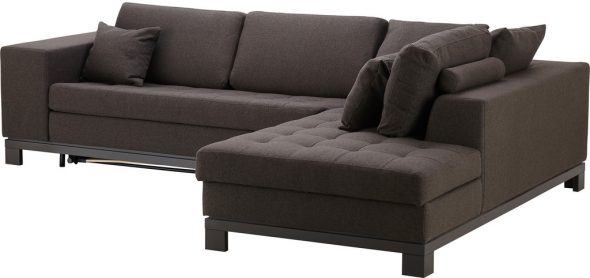 IKEA kauč na razvlačenje tamno smeđe boje