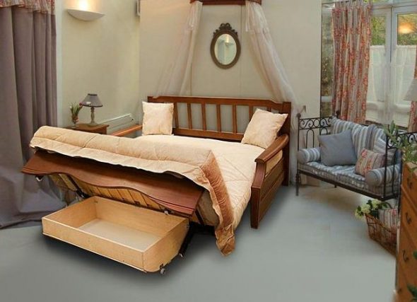 Sofa bed para sa araw-araw na paggamit