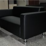 Sofa biurowa czarna