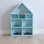 house shelf blue