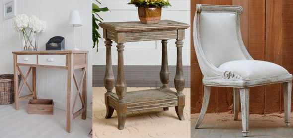 Artificially aged furniture in the style of Provence do it yourself