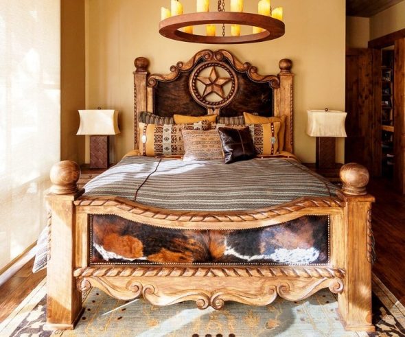 projekt łóżka drewnianego