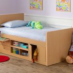 Bed with drawers for small children