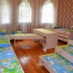 Beds and cots for kindergarten-furniture
