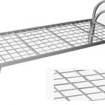 Metal beds for builders and workers, durable