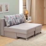 sofa bed na may maliit na orthopedic mattress