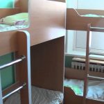 Furniture for kindergarten bed 2-tier