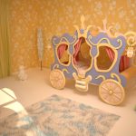 Furniture for a children's bed the Carriage