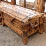 Furniture made of aged wood