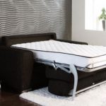 orthopedic sofa bed with a mattress