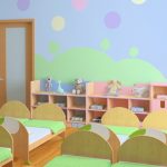 Bedroom in kindergarten