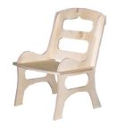 Children's chair made of plywood