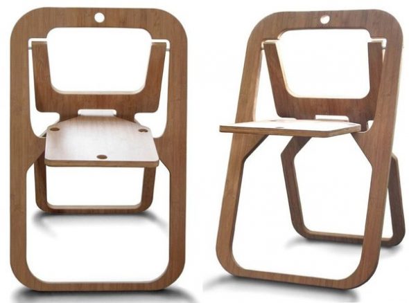 Krzesło ze sklejki DIY