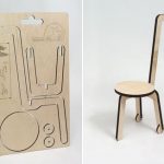 Do-yourself na plywood chair