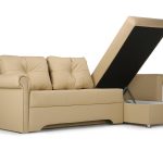 Corner sofa Grand K eco-leather