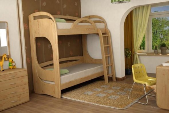 łóżka piętrowe dla dzieci