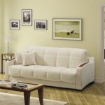 sofa akordion foto putih