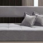 sofa bed na may orthopedic mattress