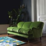 grön soffa modern