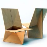 designerskie krzesła ze sklejki
