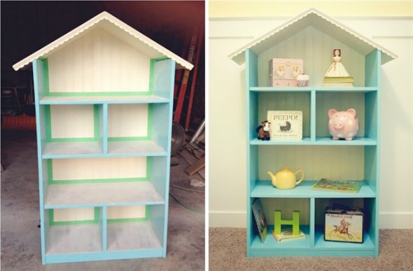 house shelf for dolls