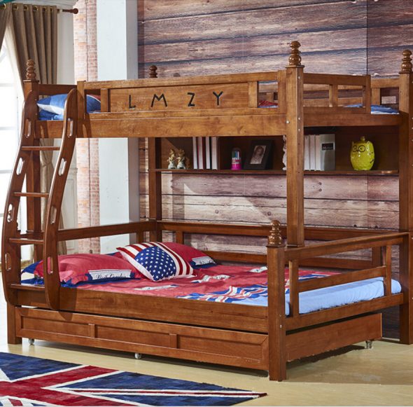 country bunk bed