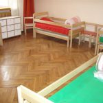 Finnish bed para sa kindergarten