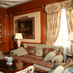 english armchair interior