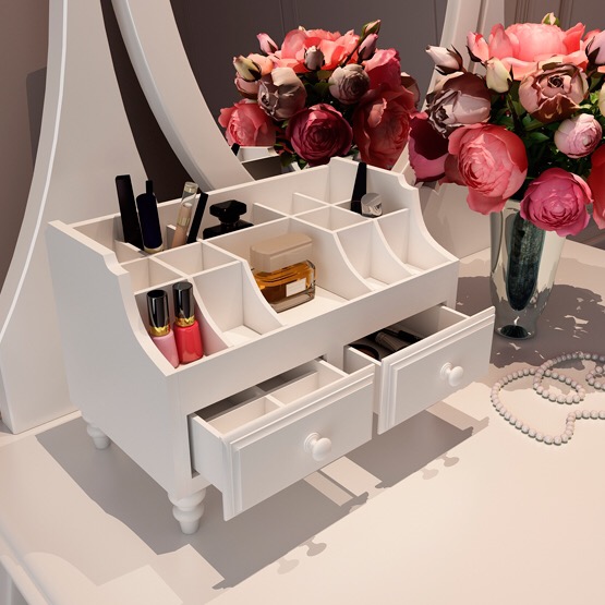 dresser design ideas for cosmetics