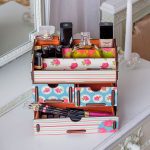 bright makeup cabinet