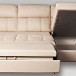 sofa z eko-skórą