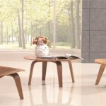 plywood chairs with table