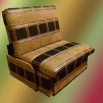 armchair bed na walang armrests