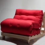 armchair bed on the frame