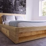 plywood säng