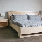 bed of solid maple