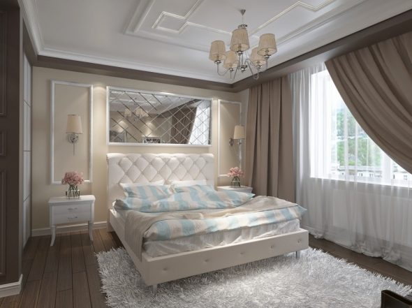 neoclassical bed