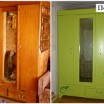 ændring af gamle møbler-garderobe