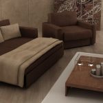 sofa-lova su lino dėže