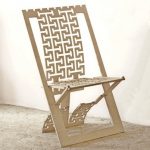 Ang natitiklop na plywood chair gawin ito sa iyong sarili
