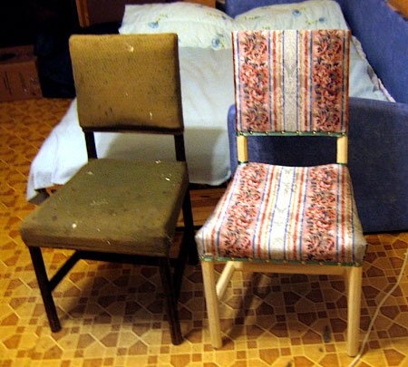 gör-det-själv-stol restaurering