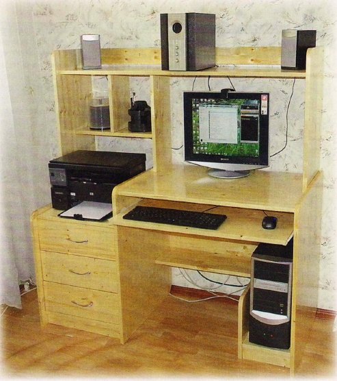  make a computer desk