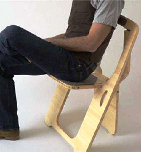 folding chair for giving
